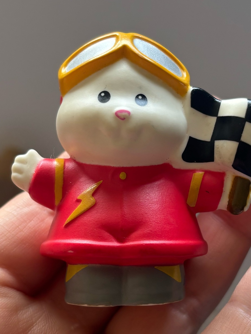 Fisher price little people animalville racer rabbit with vehicle rare VHTF - Picture 2 of 6